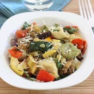 Tortellini Salad with Roasted Vegetables