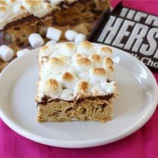 Golden Grahams S'mores Bars