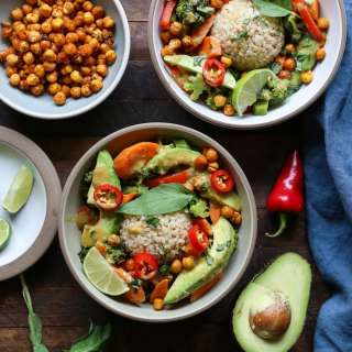 30-Minute Thai Green Curry with Avocado