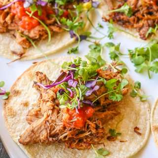 Crock Pot Barbacoa Beef Tacos