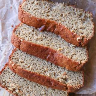 Almond Butter Banana Bread (Paleo)