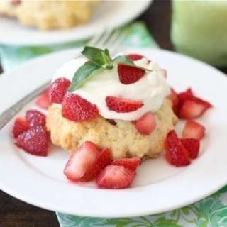 Strawberry Rhubarb Shortcake