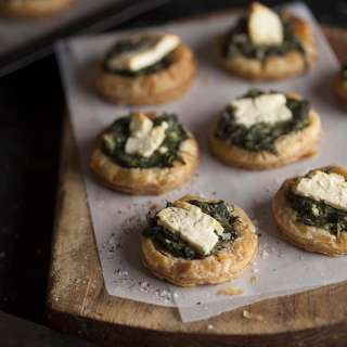 Spinach and feta tartlets