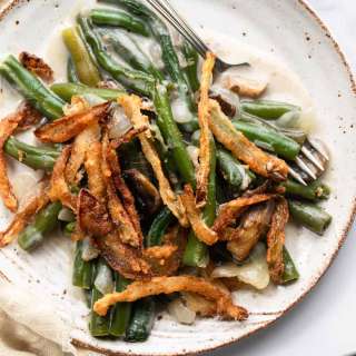 Dairy Free Vegan Green Bean Casserole