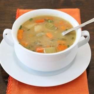 Vegetable Confetti Soup