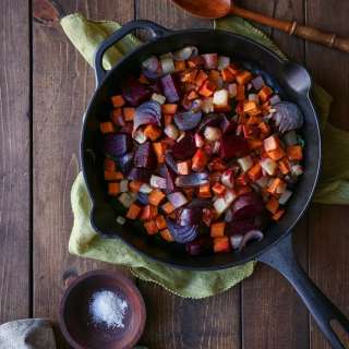 Oven Roasted Root Vegetables