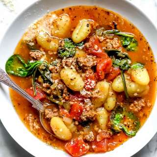 Sausage and Gnocchi Soup