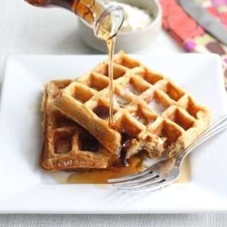 Honey Yogurt Waffles