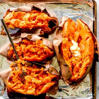 How to Make the BEST Baked Sweet Potatoes