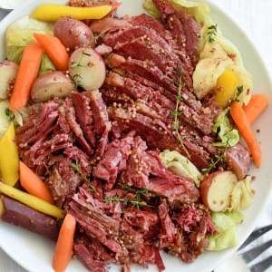 Crockpot Corned Beef and Cabbage (or Instant Pot)