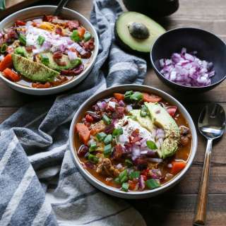 Loaded Turkey Chili