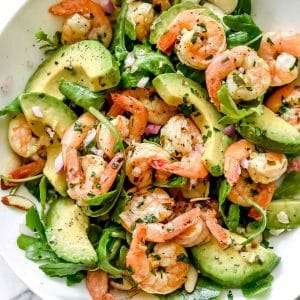 40 Healthy Shrimp Recipes | Citrus Shrimp and Avocado Salad