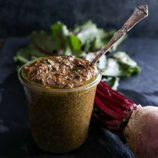 Beet Green Pesto