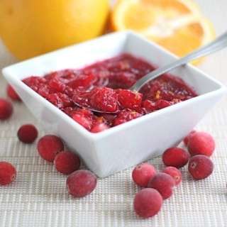 Fresh Cranberry Orange Sauce