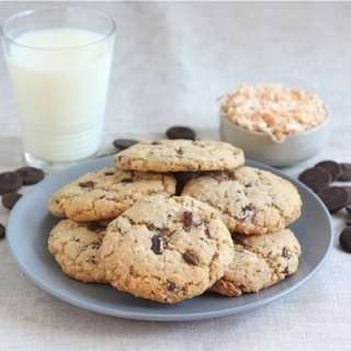 Toasted Coconut Chocolate Chunk Cookies