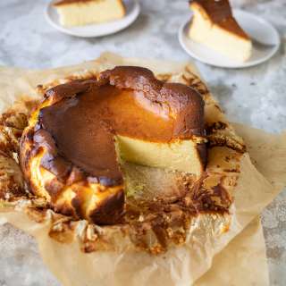 Basque burnt cheesecake