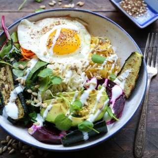 Prebiotic and Probiotic Macro Bowls