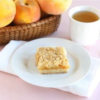 Peach Crumb Bars