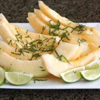 Melon Salad with Mint, Lime, and Sea Salt