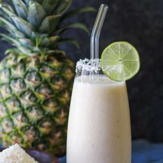 Piña Colada Smoothie (Two Ways!)