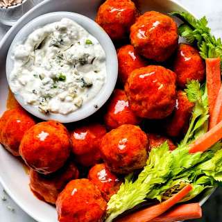 Buffalo Chicken Meatballs