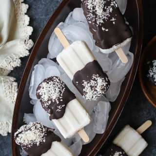 Almond Joy Popsicles (Vegan, Paleo)