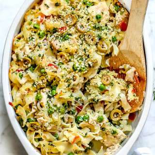 The BEST Tuna Noodle Casserole From Scratch