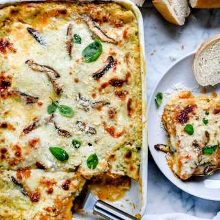 Vegetable Lasagna With Butternut Squash and Shiitake Mushrooms