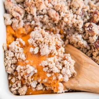 Healthy Sweet Potato Casserole (Paleo)