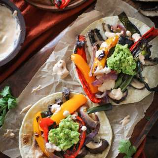 Roasted Portobello Fajitas