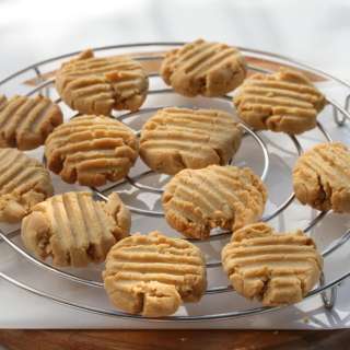 Perfect peanut butter cookies