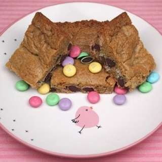 M&M Chocolate Chip Blondies