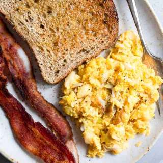 Cod Scrambled Eggs
