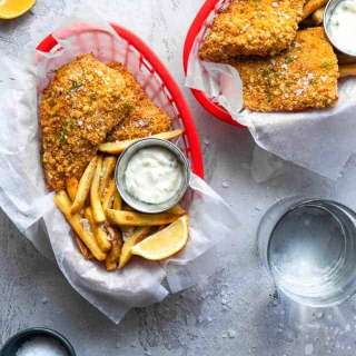 Crispy Air Fried Fish (with Gluten Free Option)
