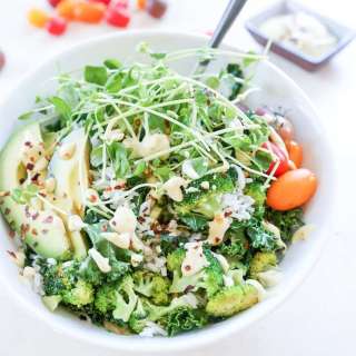 Wasabi Vegetable Bowls