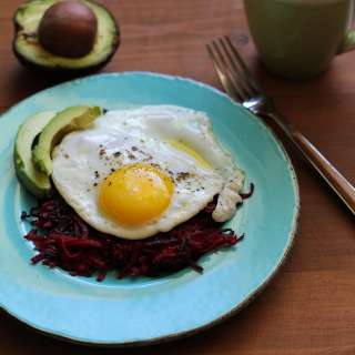 Beet Hash Browns