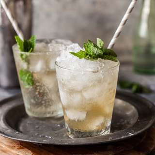 Pineapple and ginger mint julip