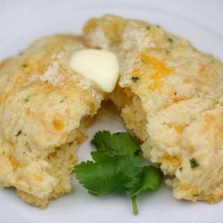 Cheddar Cheese Biscuits with Cilantro