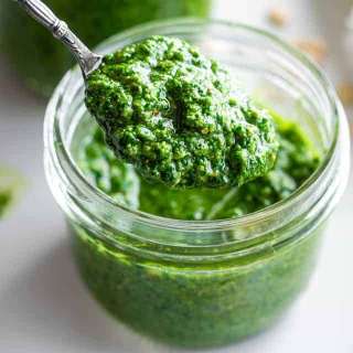 Basil Spinach Pesto Recipe