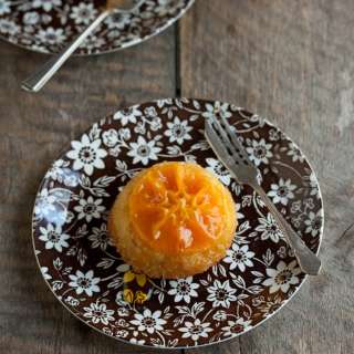 Clementine upside down cakes
