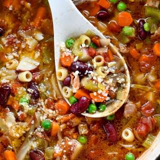 My Grandma's BEST Minestrone Soup