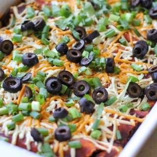 Mushroom, Zucchini, and Black Bean Vegetarian Enchiladas