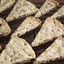 Dark Chocolate Orange Shortbread