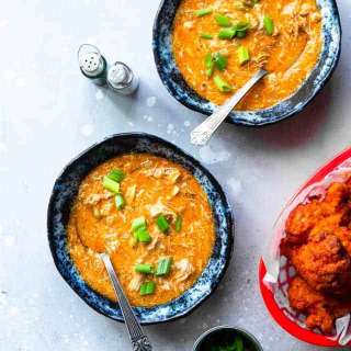 Crock-Pot, Low-Carb Buffalo Chicken Soup