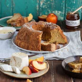 Olive oil chiffon cake