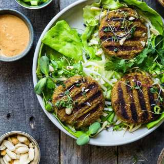 Thai Veggie Burger Recipe with Curry