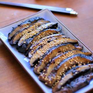 Balsamic-Ginger Grilled Portobello Mushrooms
