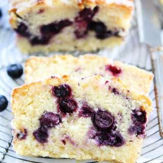 Lemon Blueberry Loaf Cake