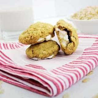 Rice Krispies Treats Cookies {Low-Fat, Low-Calorie & Whole-Wheat}