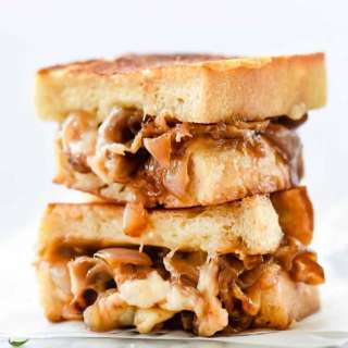 French Onion Grilled Cheese Sandwich